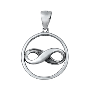 Silver Pendant - Infinity