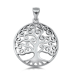 Silver Pendant - Tree of Life