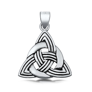 Silver Pendant - Trinity Knot