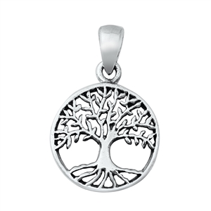 Silver Pendant - Tree of Life