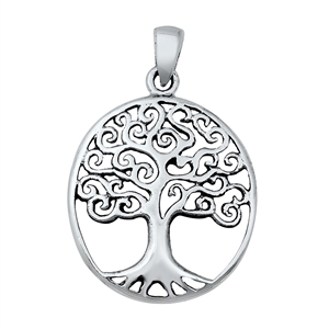 Silver Pendant - Tree of Life