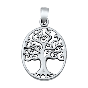 Silver Pendant - Tree of Life