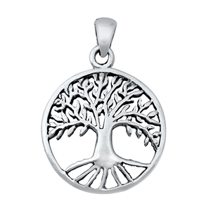 Silver Pendant - Tree of Life