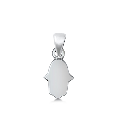 Silver Pendant - Hamsa