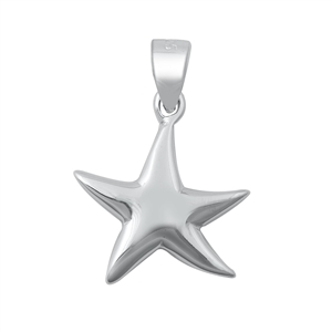 Silver Pendant - Starfish