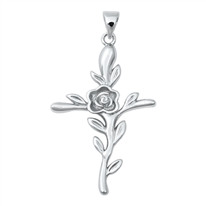 Silver Pendant - Cross