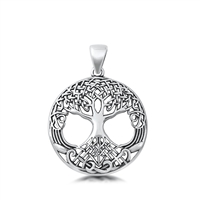 Silver Pendant - Tree of Life