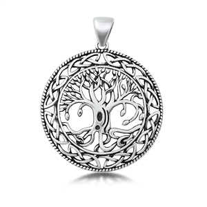 Silver Pendant - Tree of Life