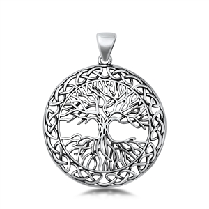 Silver Pendant - Tree of Life