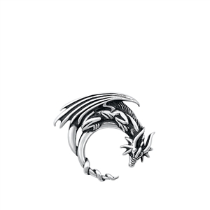 Silver Pendant - Dragon