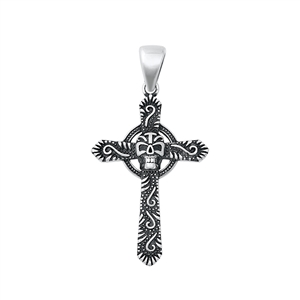 Silver Pendant - Cross