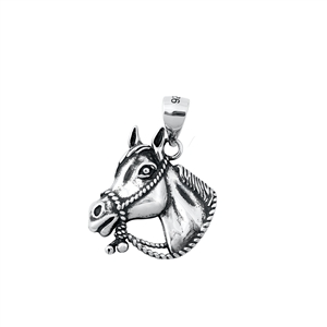Silver Pendant - Horse