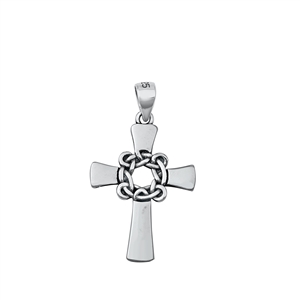 Silver Pendant - Celtic Cross