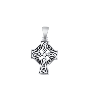 Silver Pendant - Celtic Cross