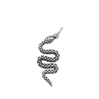 Silver Pendant - Snake