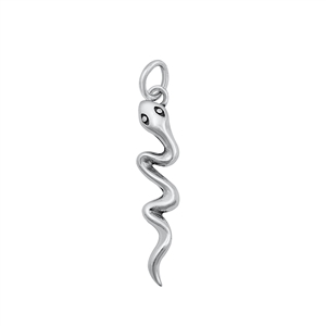 Silver Pendant - Snake