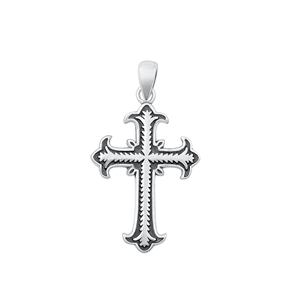 Silver Pendant - Cross