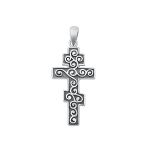 Silver Pendant - Cross