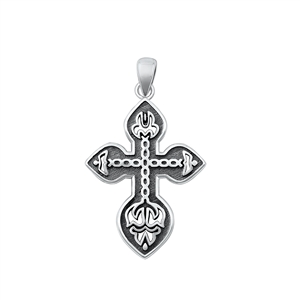 Silver Pendant - Cross