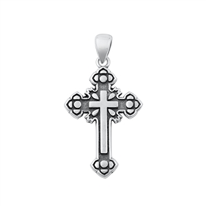 Silver Pendant - Cross