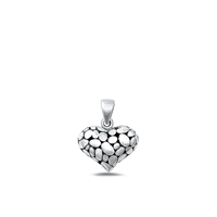 Silver Pendant - Heart