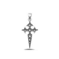 Silver Pendant - Cross