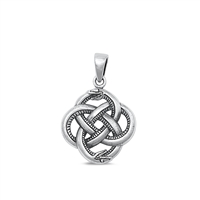 Silver Pendant - Snakes