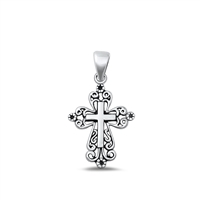 Silver Pendant - Cross