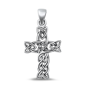 Silver Pendant - Celtic Cross