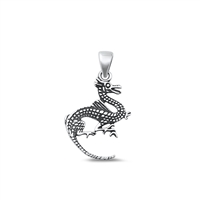 Silver Pendant - Dragon