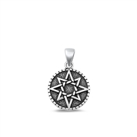 Silver Pendant - Pentagram