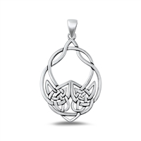 Silver Pendant - Celtic Knot