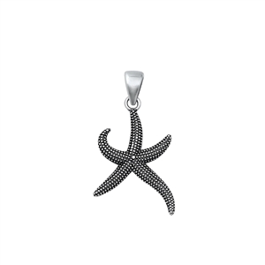 Silver Pendant - Starfish