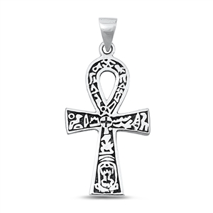 Silver Pendant - Ankh