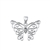 Silver Pendant - Butterfly