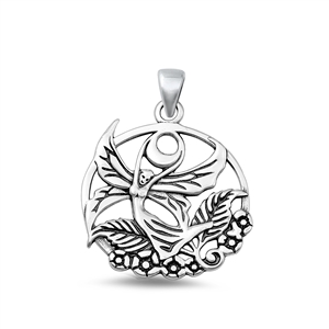 Silver Pendant - Fairy