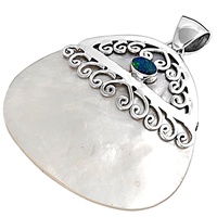 Silver Stone Pendant