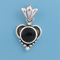 Silver Stone Pendant