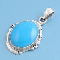 Silver Stone Pendant