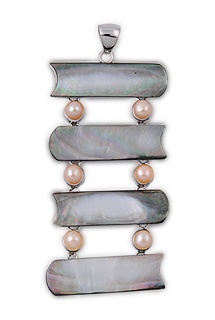 Silver Stone Pendant