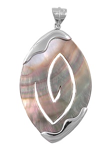 Silver Stone Pendant