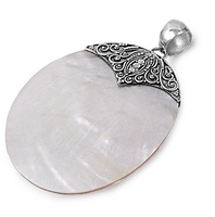 Silver Stone Pendant