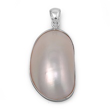 Silver Stone Pendant