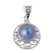 Silver Stone Pendant