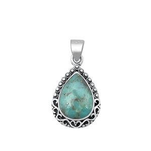 Silver Stone Pendant