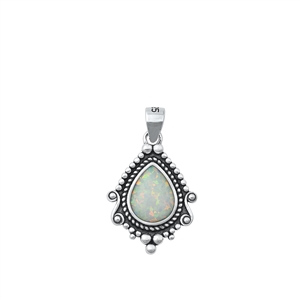 Silver Stone Pendant