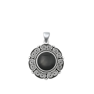 Silver Stone Pendant