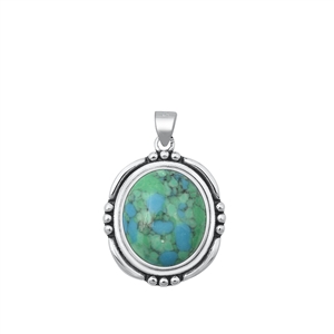 Silver Stone Pendant