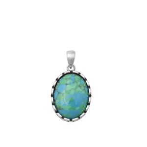 Silver Stone Pendant