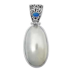 Silver Stone Pendant